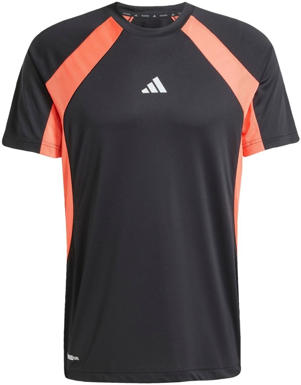 ADIDAS PERFORMANCE Funkčné tričko 'TECH APP'  oranžová / čierna