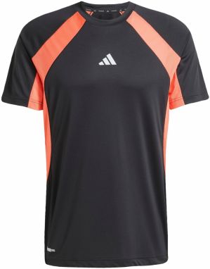 ADIDAS PERFORMANCE Funkčné tričko 'TECH APP'  oranžová / čierna