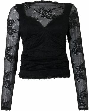 Abercrombie & Fitch Blúzka  čierna