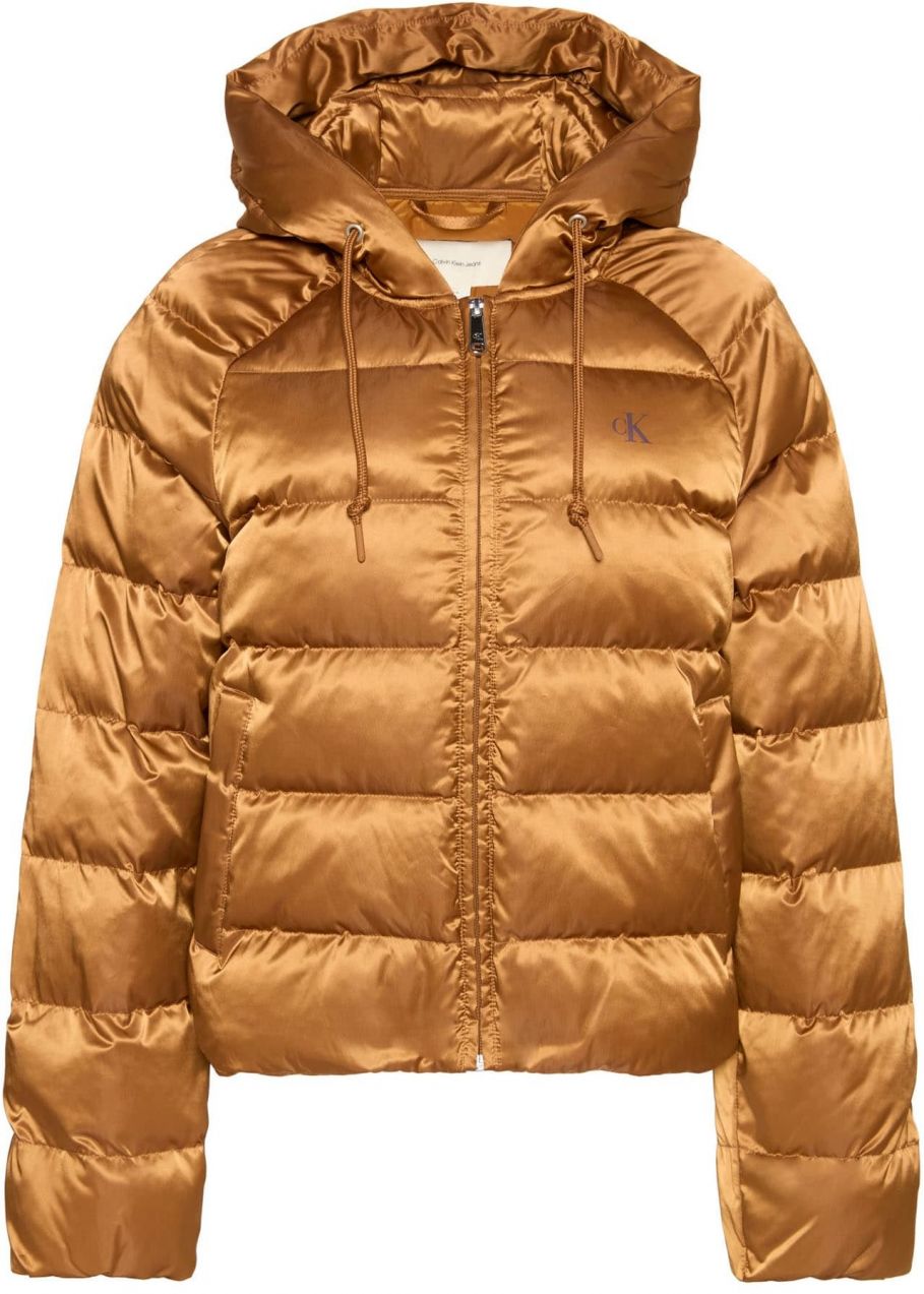 Calvin Klein Jeans Prechodná bunda  okrová