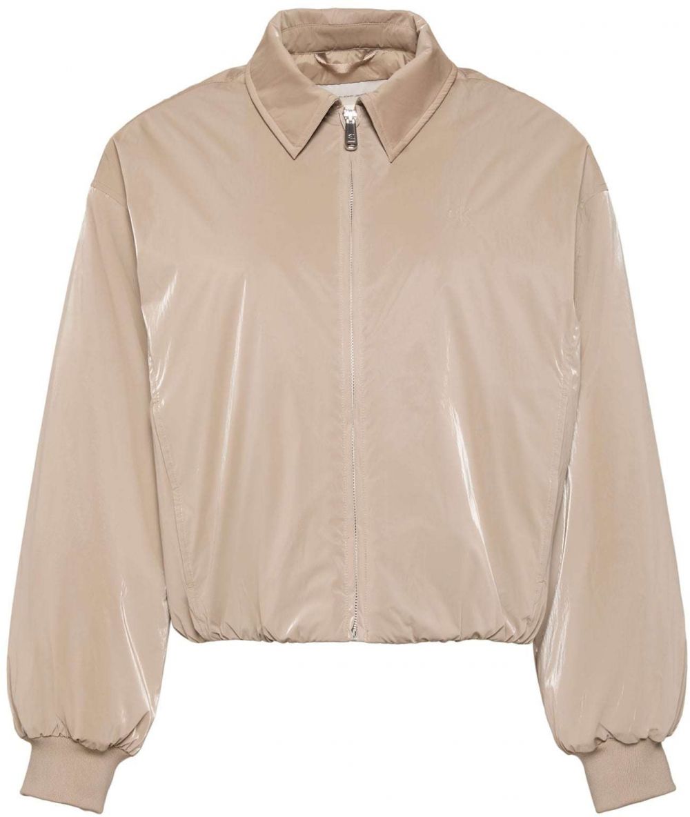 Calvin Klein Jeans Prechodná bunda  tmavošedá