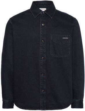 Calvin Klein Jeans Košeľa '90S'  tmavomodrá