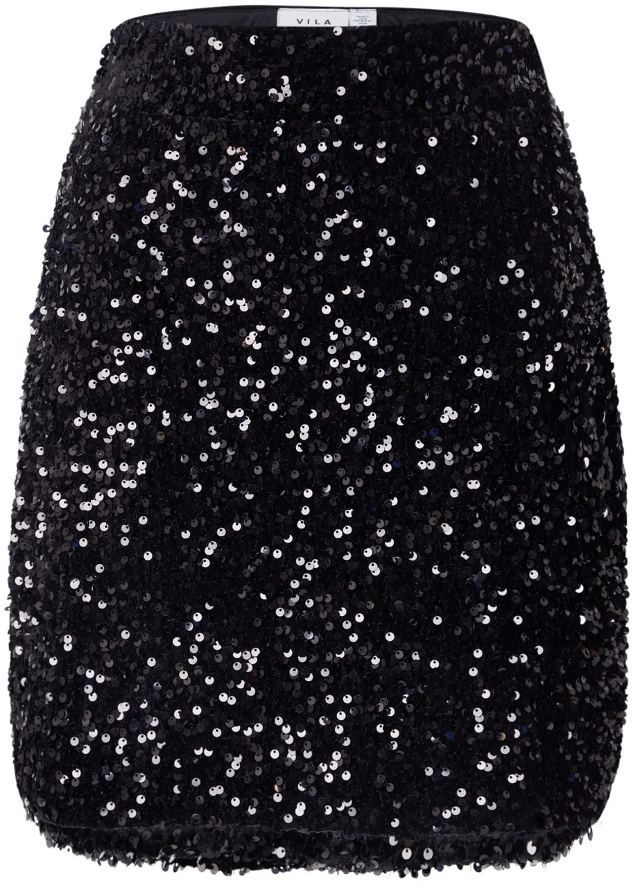 VILA Sukňa 'VIFAITH'  čierna
