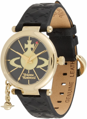 Vivienne Westwood Analógové hodinky  zlatá / čierna