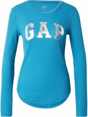 GAP Tričko  azúrová / strieborná