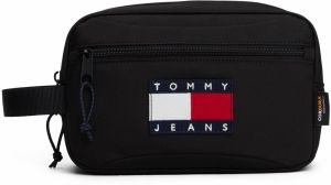 Tommy Jeans Toaletná taška  námornícka modrá / červená / čierna / biela