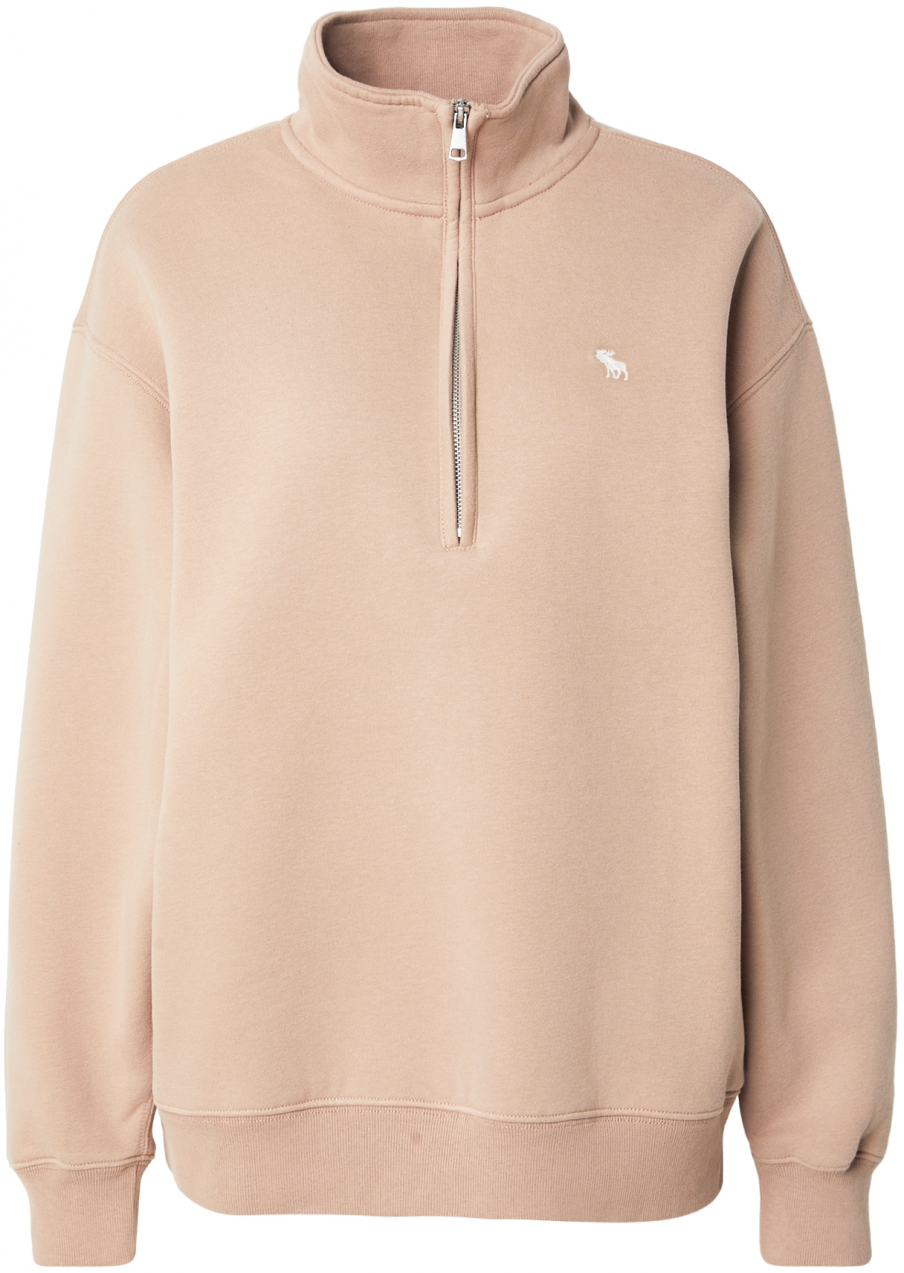 Abercrombie & Fitch Mikina  svetlohnedá