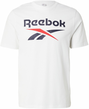Reebok Funkčné tričko 'BRUNO'  tmavomodrá / jasne červená / biela