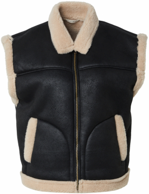 BILLABONG Športová vesta 'NIGHT LIGHT'  krémová / čierna