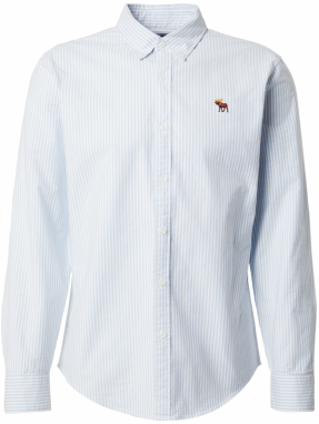 Abercrombie & Fitch Košeľa  pastelovo modrá