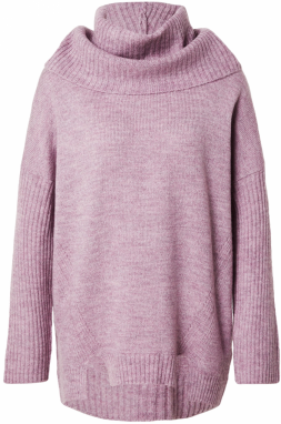 ABOUT YOU Sveter  fialová melírovaná