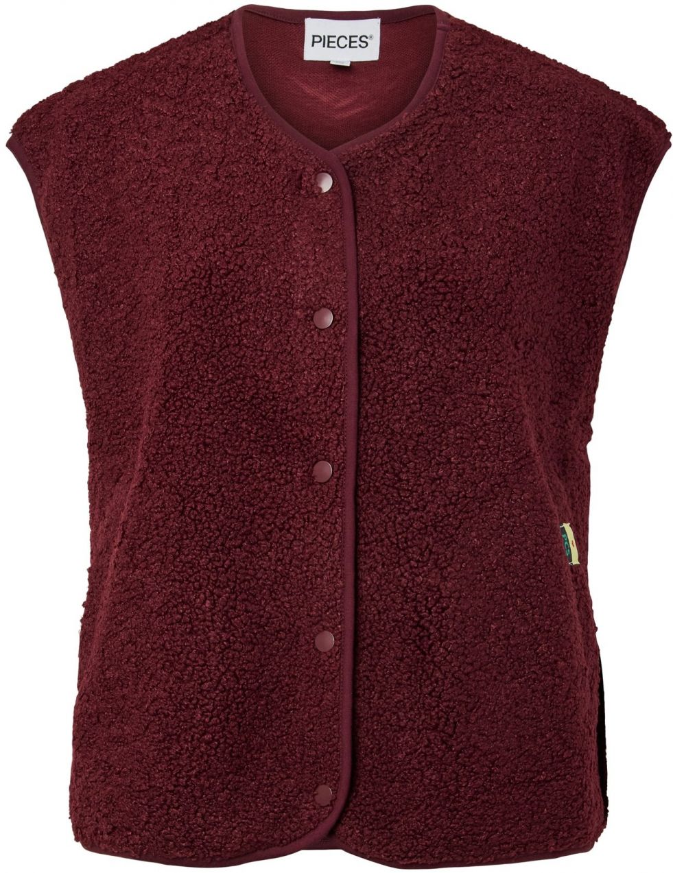 PIECES Vesta 'PCKatty'  karmínovo červená