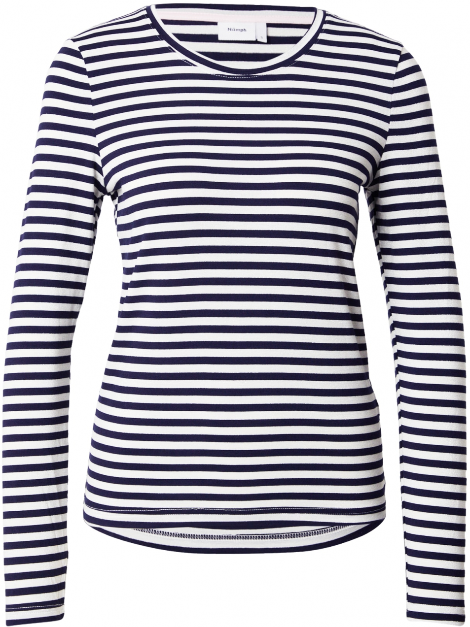 NÜMPH Tričko 'RIXIE'  čierna / biela