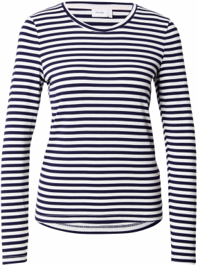 NÜMPH Tričko 'RIXIE'  čierna / biela