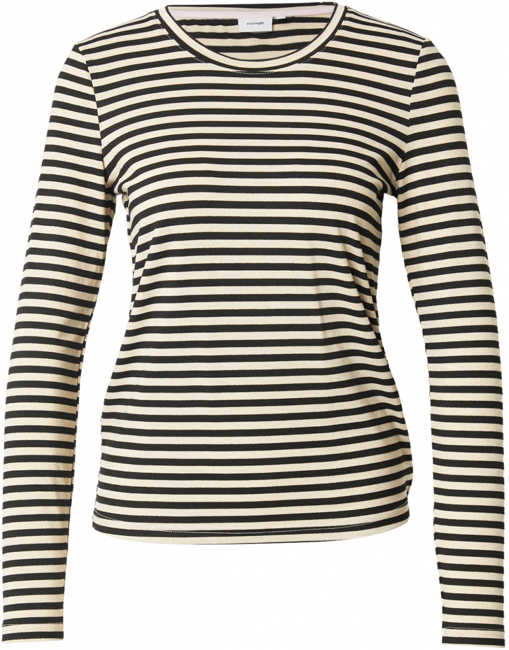 NÜMPH Tričko 'RIXIE'  zlatá / čierna