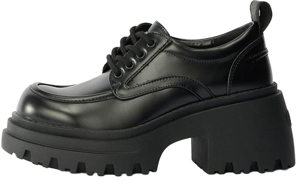 BUFFALO Šnurovacie topánky 'BRAVR'  čierna