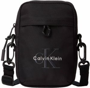 Calvin Klein Taška cez rameno  čierna / biela