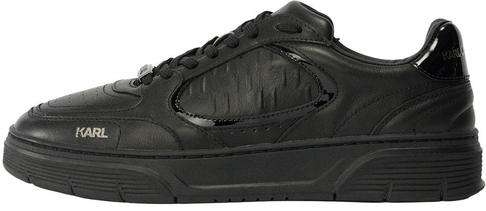 Karl Lagerfeld Nízke tenisky  čierna