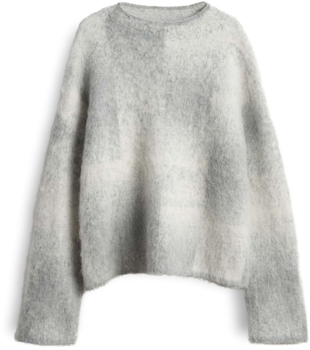 Someday Oversize sveter 'Teonie'  sivá / tmavosivá / šedobiela