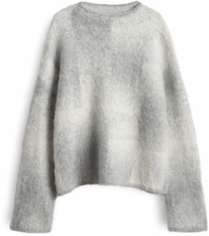 Someday Oversize sveter 'Teonie'  sivá / tmavosivá / šedobiela