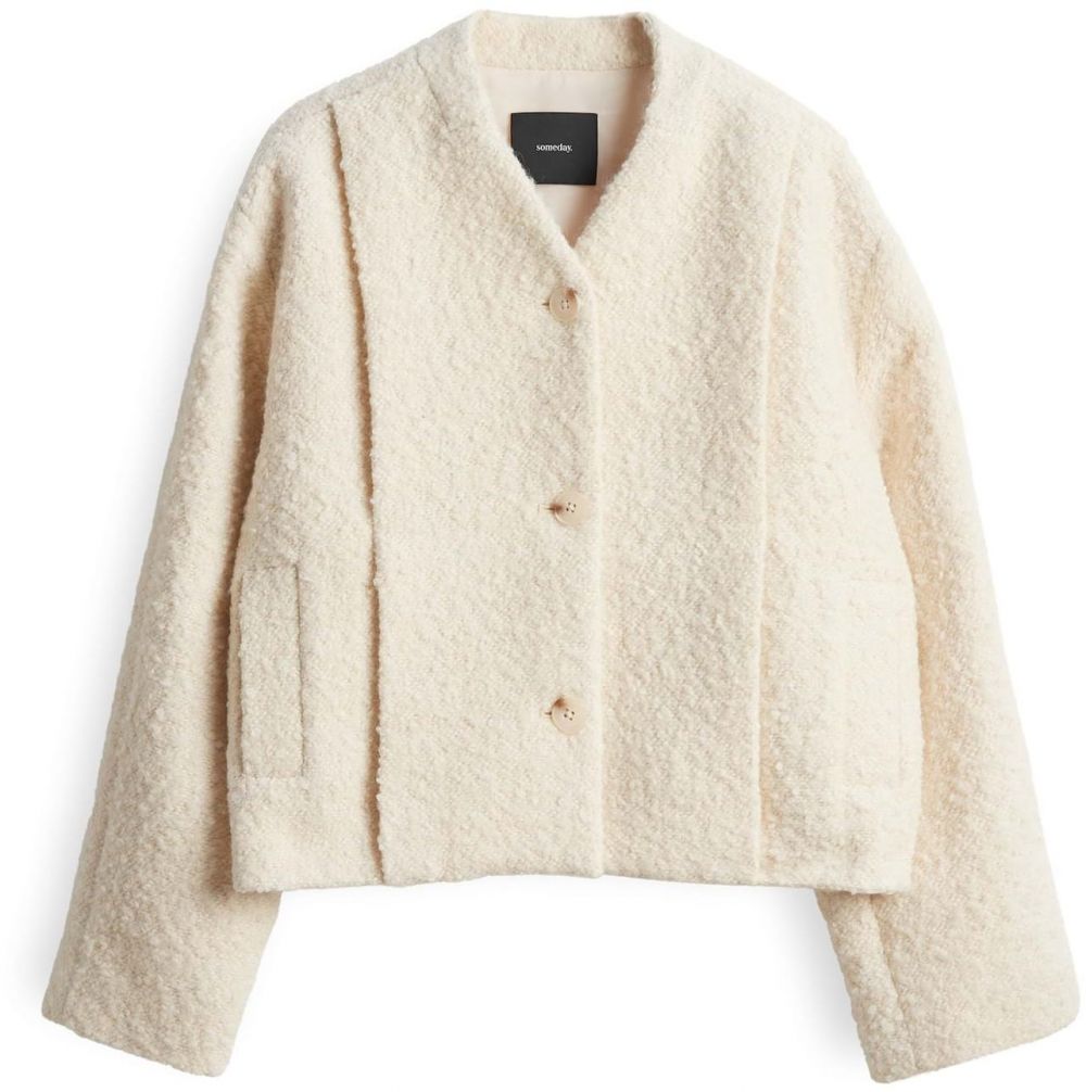 Someday Prechodná bunda 'Nisabel'  krémová