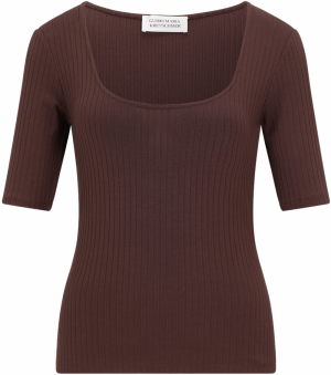 Guido Maria Kretschmer Women Tričko 'Julia'  hnedá