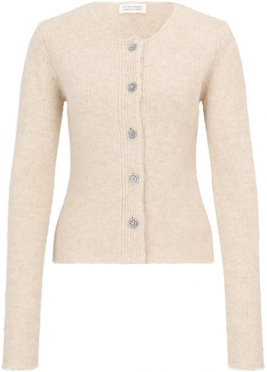 Guido Maria Kretschmer Women Kardigán 'Ester'  sivobéžová