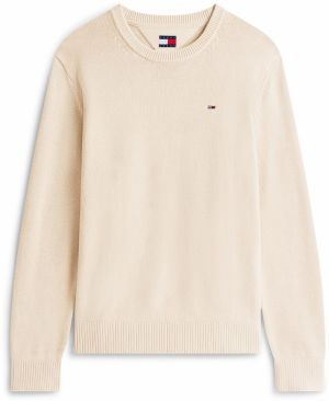 Tommy Jeans Sveter 'ESS'  svetlobéžová