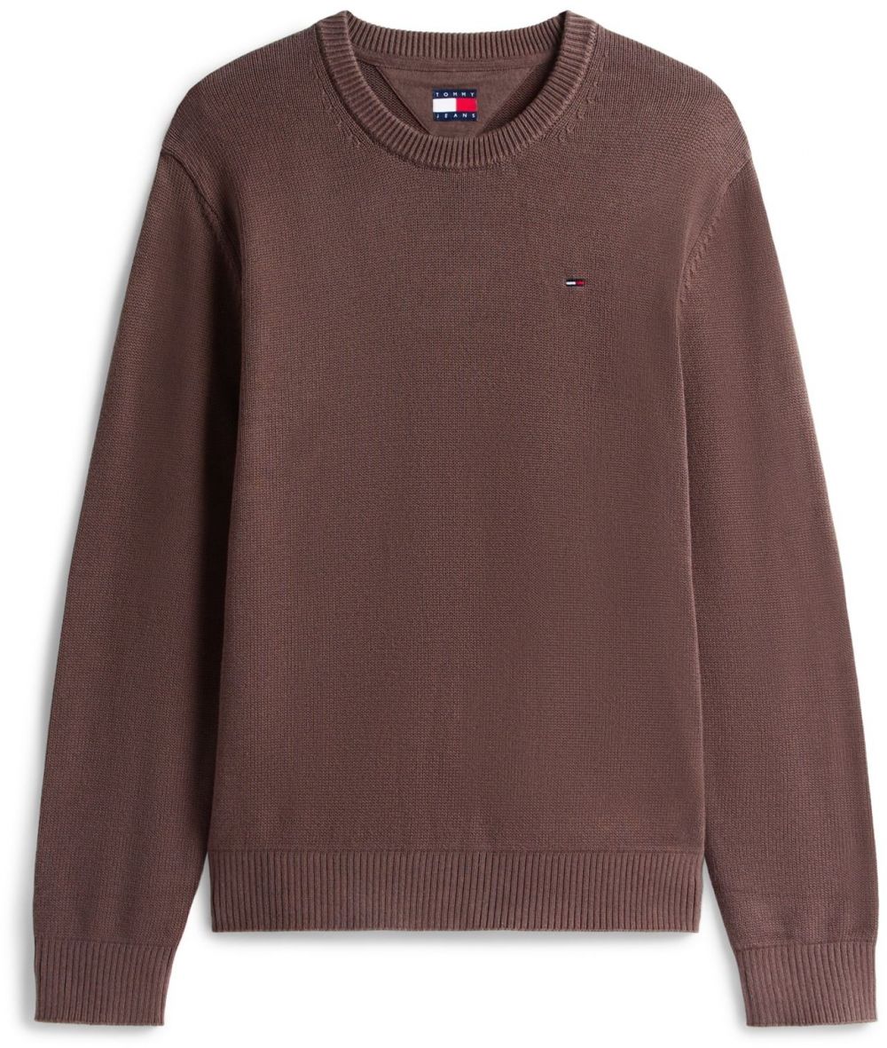 Tommy Jeans Sveter 'ESS'  hnedá