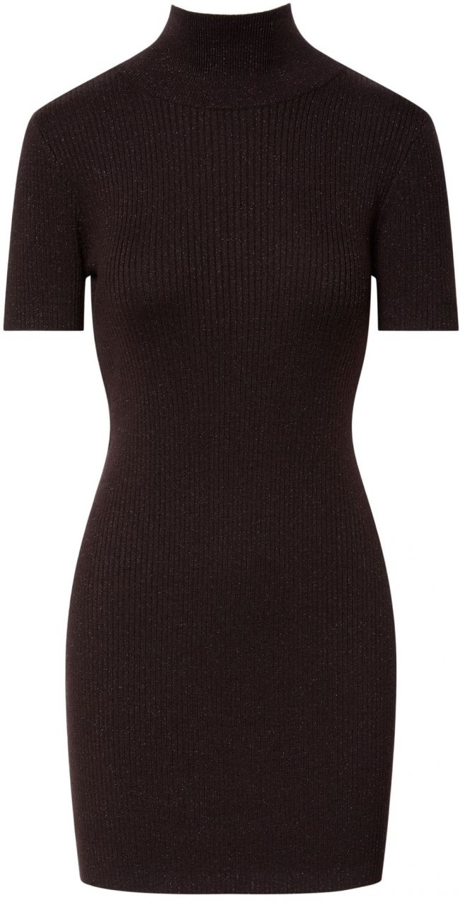 Calvin Klein Jeans Pletené šaty  hnedá