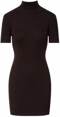Calvin Klein Jeans Pletené šaty  hnedá
