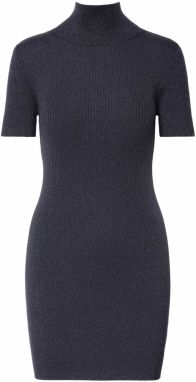 Calvin Klein Jeans Pletené šaty  černicová