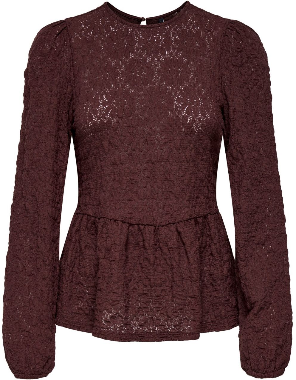 ONLY Tričko 'ONLGIAVANNA'  čokoládová