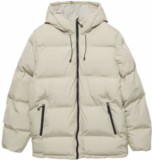 Pull&Bear Zimná bunda  svetlosivá