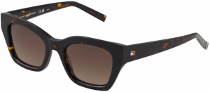 TOMMY HILFIGER Slnečné okuliare  hnedá / oranžová
