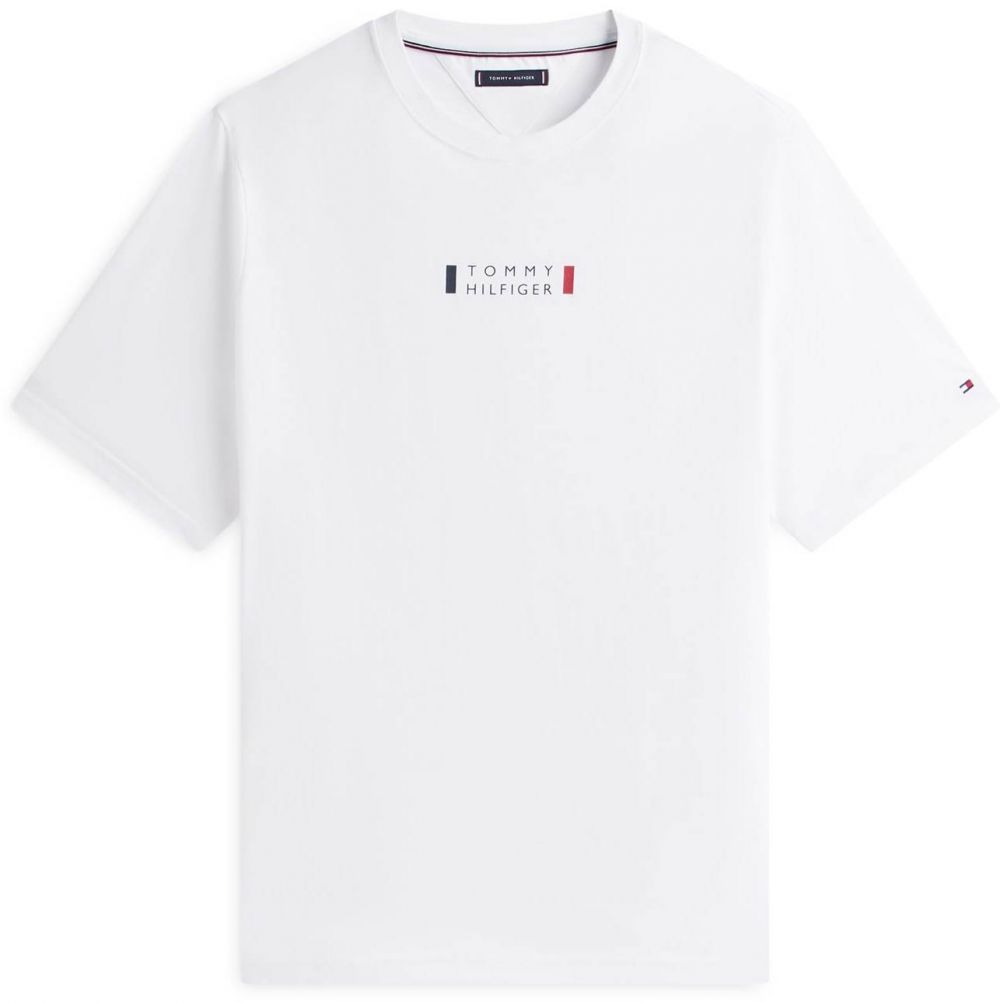 Tommy Hilfiger Big & Tall Tričko 'BRAND LOVE SMALL CENTER'  námornícka modrá / červená / biela