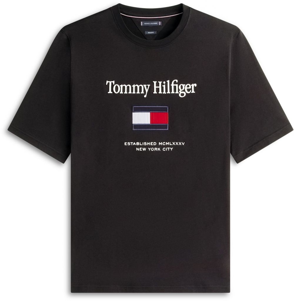 Tommy Hilfiger Big & Tall Tričko  námornícka modrá / červená / čierna / biela