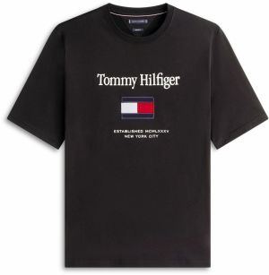 Tommy Hilfiger Big & Tall Tričko  námornícka modrá / červená / čierna / biela