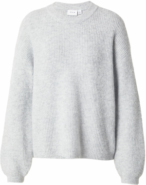 VILA Sveter 'VIRETTA'  svetlosivá