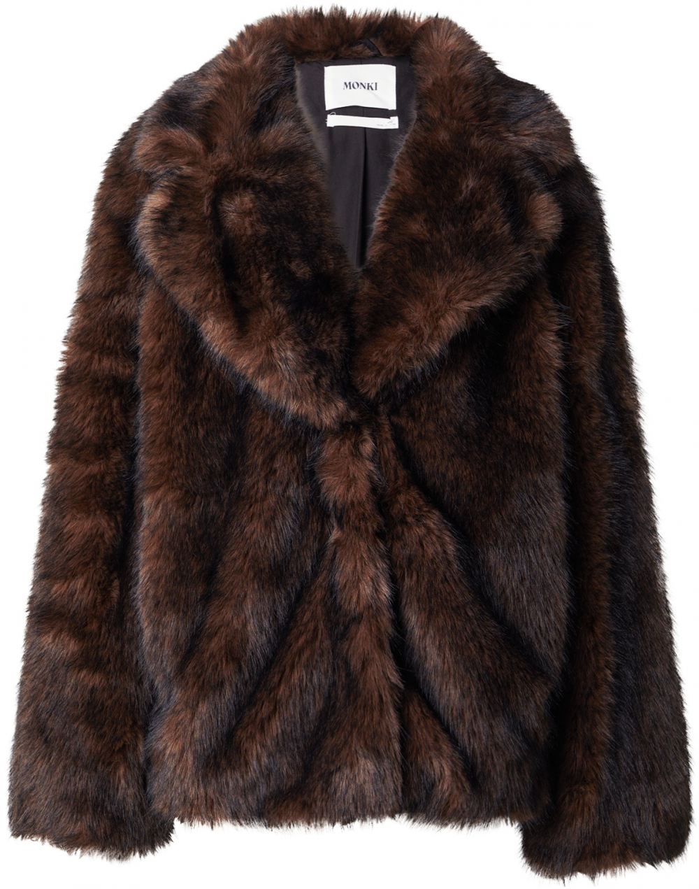 Monki Prechodná bunda  tmavohnedá