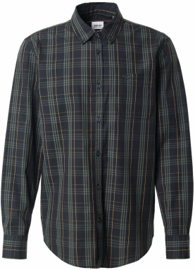 MUSTANG Košeľa 'CHESTER'  žltá / mätová / čierna