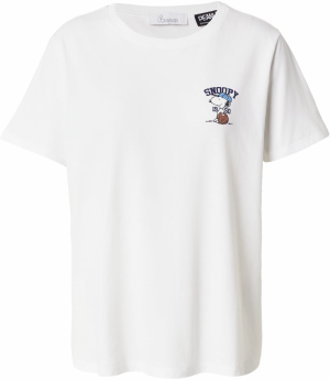 PRINCESS GOES HOLLYWOOD Tričko 'Snoopy'  námornícka modrá / azúrová / hnedá / biela