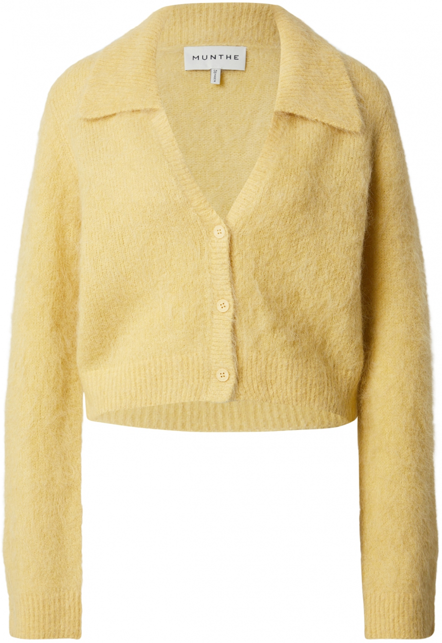 Munthe Kardigán 'ROXAS'  citrónová