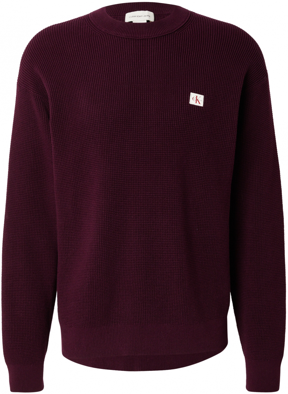 Calvin Klein Jeans Sveter  černicová