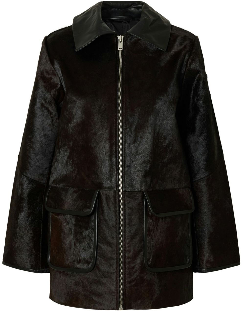 SELECTED Prechodná bunda 'SLFKARLA'  tmavohnedá