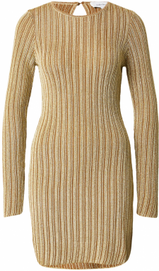 & Other Stories Pletené šaty  farba ťavej srsti / piesková
