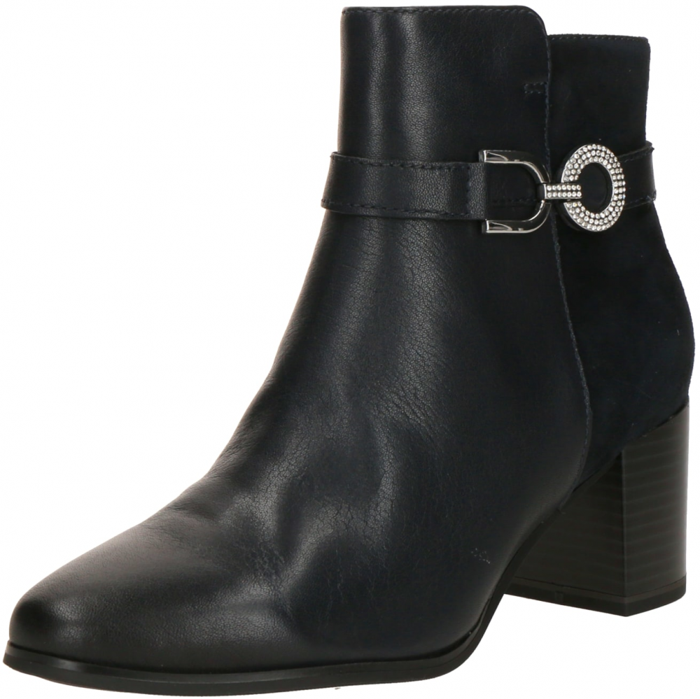 CAPRICE Členkové čižmy  tmavomodrá