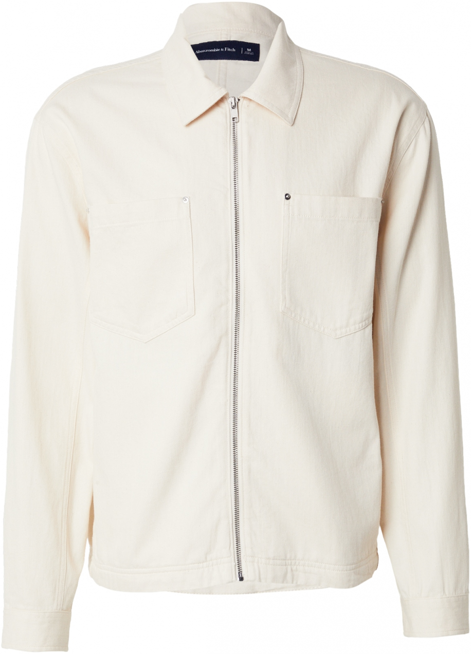 Abercrombie & Fitch Košeľa  biela ako vlna