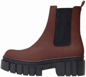 ONLY Chelsea čižmy 'ONLBAIZA-1'  gaštanová / čierna