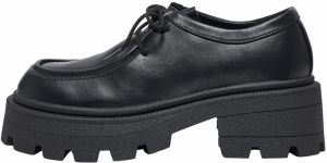 ONLY Šnurovacie topánky 'ONLBANYU-12'  čierna